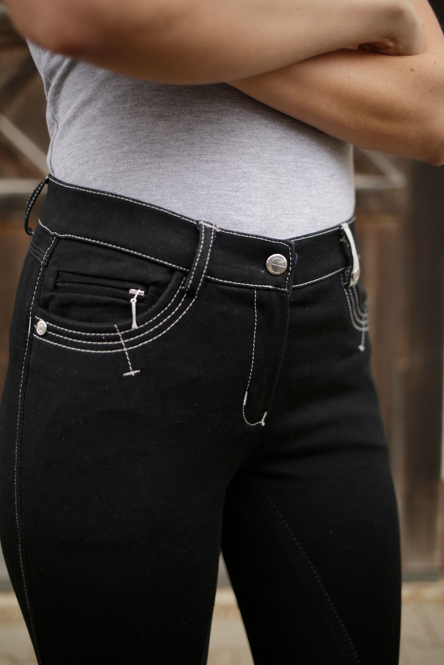 Pantalon d'équitation Basic Plus LS