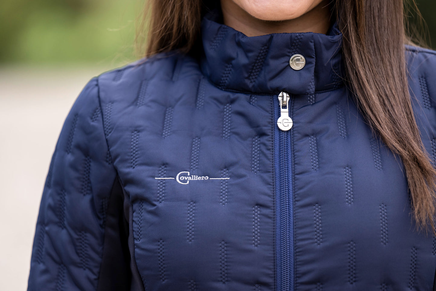 Veste bi-matière