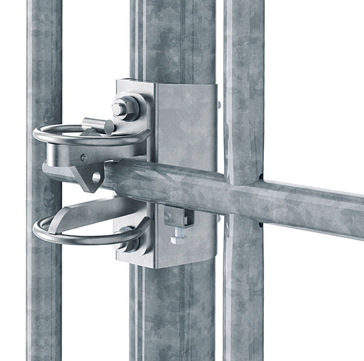 Support de fermeture pour pilier de porte