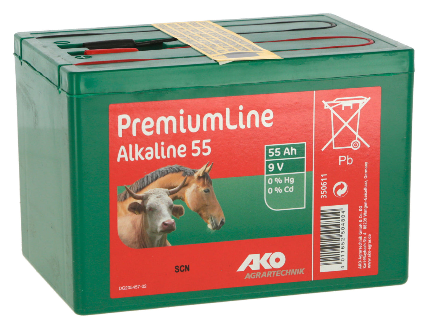 Pile sèche alcaline 9 volts