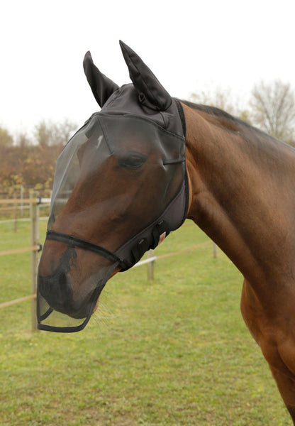 Masque anti-mouches avec protection des naseaux