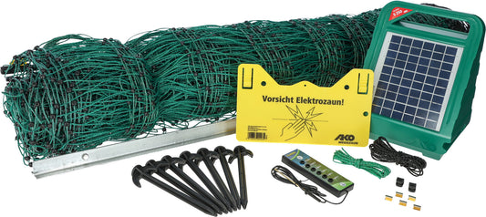 Kit Solar PoultryNet All-In-One